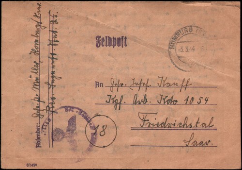 German feldpost 1944 - german,