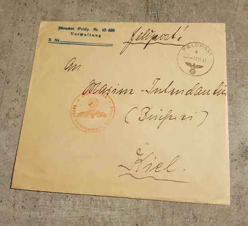 Wwii german feldpost cover - wwii,