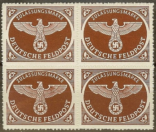 Stamp germany feldpost - stamp, mi