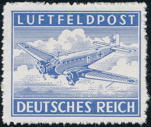 Stamp germany feldpost - feldpost, mi