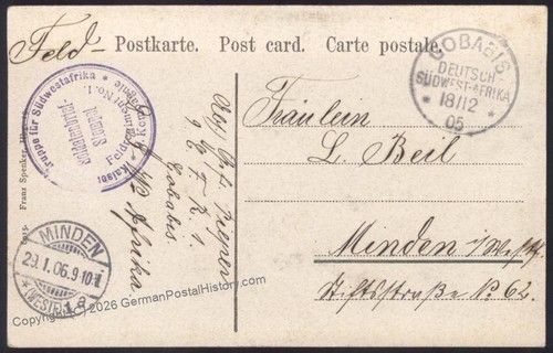 Germany africa 1905 - germany,