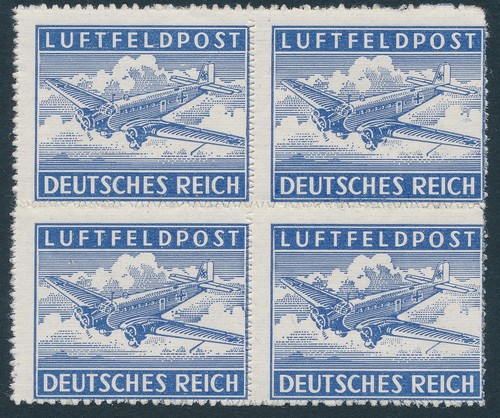 Stamp germany feldpost 1 - mi,